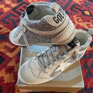 Golden goose dupe superstar sparkle sneakers
